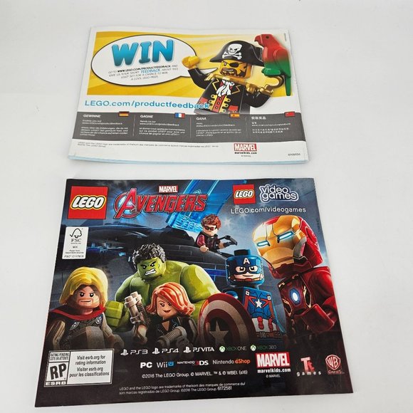 Lego Dr Strange Marvel 76060 1 & 2 Manual Instruction Book ONLY No Brick Fig - Picture 5 of 5